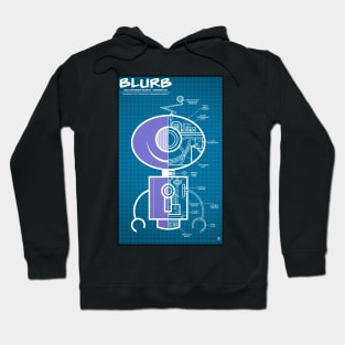 BLURB Technical Blueprint Hoodie